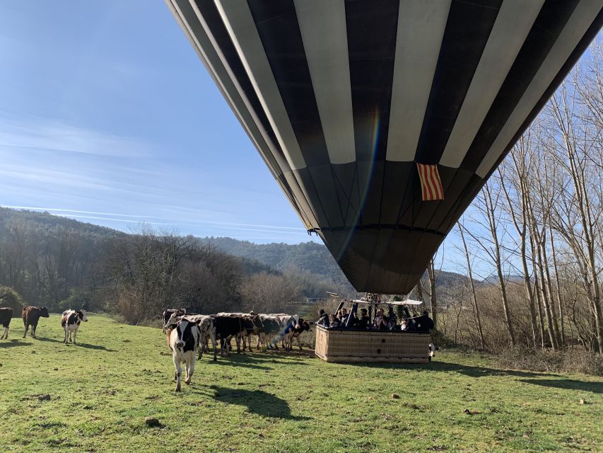 La Garrotxa Volcanoes Half-Day Hot Air Balloon Flight - Accessibility and comfort in the basket