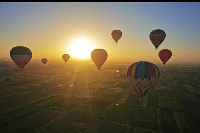 Luxor: 2 Days West and East Bank, Felucca, Balloon, and lunch - The balloon flight begins before most of Luxor wakes