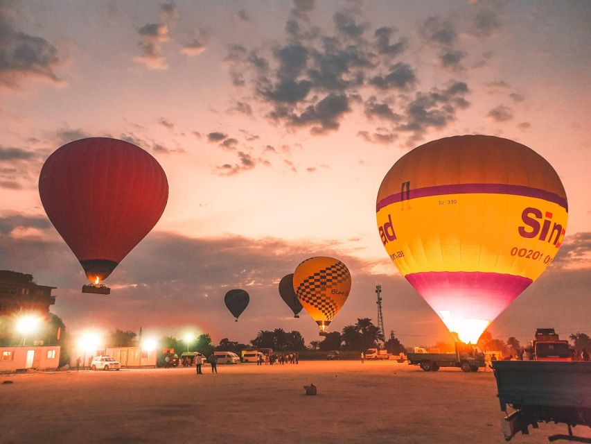 Luxor: Amazing Sunrise Hot Air Balloon Ride - The 4 a.m. pickup and crossing to the west bank
