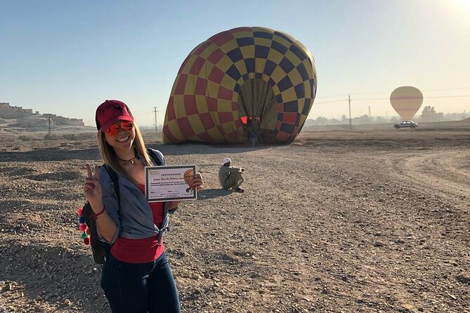 Luxor Hot Air Balloon with East and West Banks of Luxor day tour with Lunch - Crossing the Nile to Hatshepsut’s temple