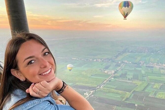 Luxor Hot Air Balloon with Luxor Full Day Tour One Package - A sunrise view over Luxor before the temples
