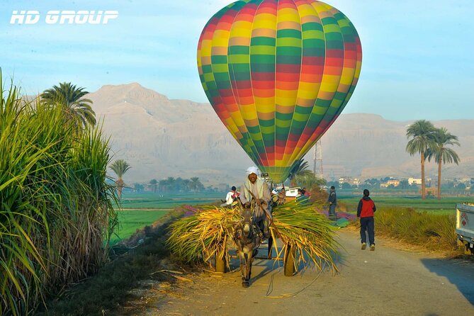 Luxor Over Night Hot Air Balloon Ride & Kings Valley - Hurghada - The sunrise balloon flight over Luxor