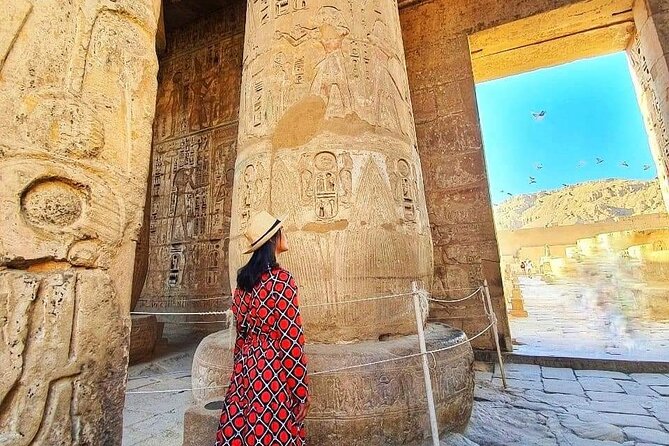 luxor west bank half day tour with Hot air Balloon over luxor - Private transport and the pace of the day
