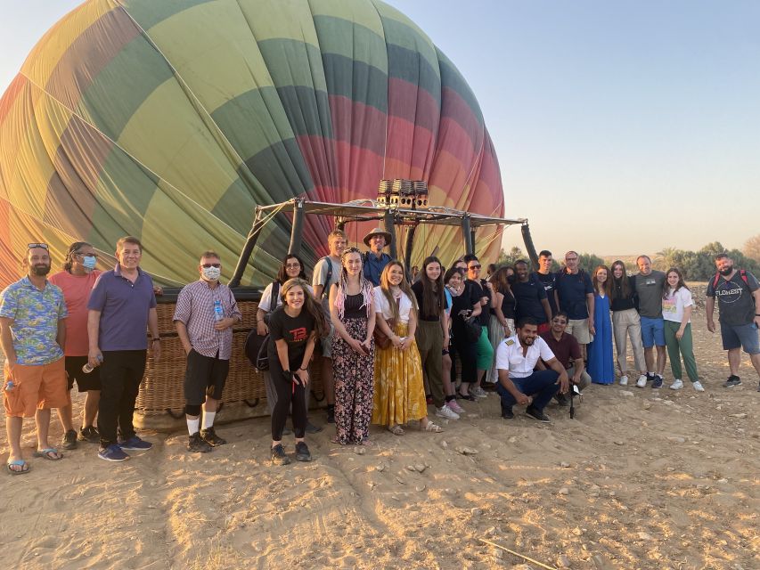 Luxor: West Bank Hot Air Balloon Ride with Hotel Pickup - Thirty Minutes in the Air