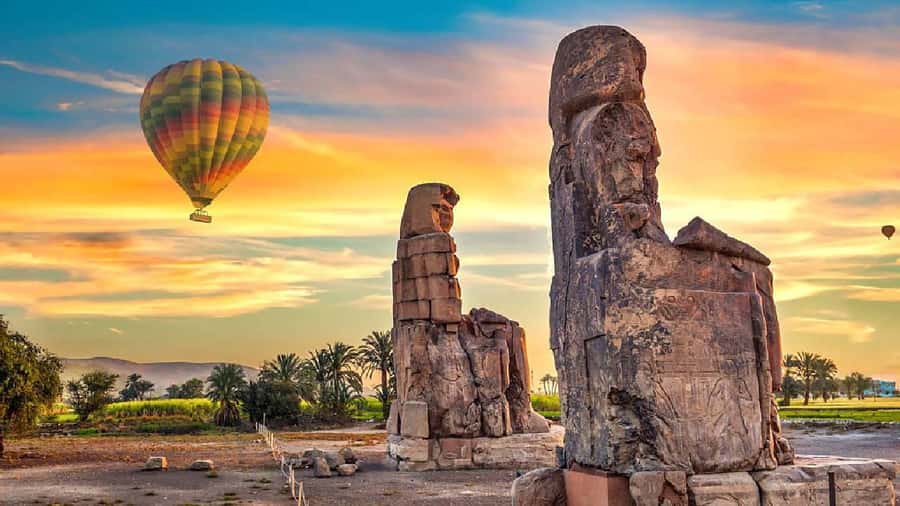 Luxor: West Bank Hot Air Balloon Ride with Hotel Transfers - Crossing to the West Bank and reaching the launch area
