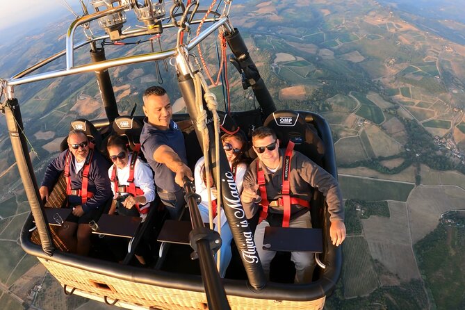 Luxury Balloon Tour in Tuscany - The Tuscan countryside from a new angle