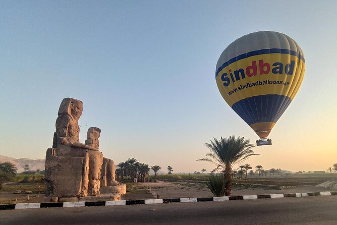 Luxury Hot Air Balloon Flight Over Luxor - Watching the balloon inflate on the West Bank