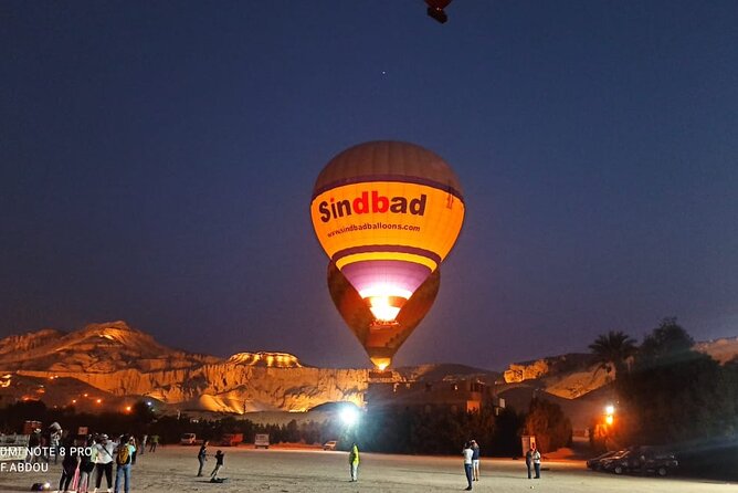 Luxury Hot Air Balloon Flight Over Luxor - The landing, folkloric show, and medal