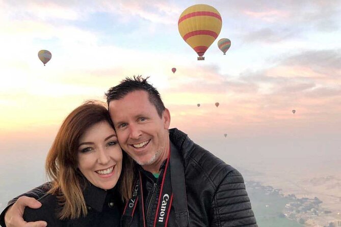 Luxury Hot Air Balloon Ride in Luxor with Transfers Included - A quiet flight with useful historical context