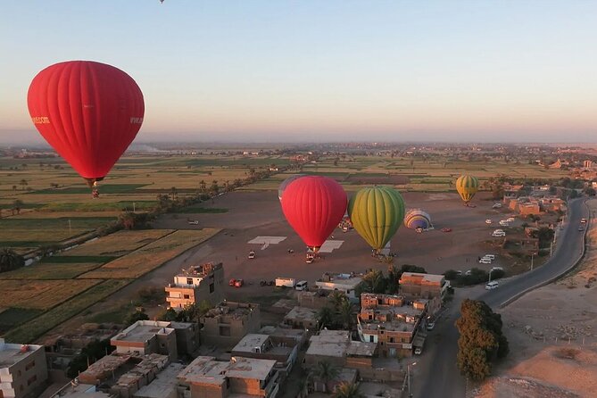 Luxury Hot Air Balloon Ride Luxor, Egypt VIP Service - What you see from the balloon
