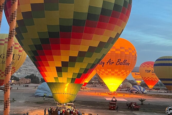 Luxury Hot Air Balloon Ride Luxor, Egypt VIP Service - A pre-dawn pickup that removes the hard parts