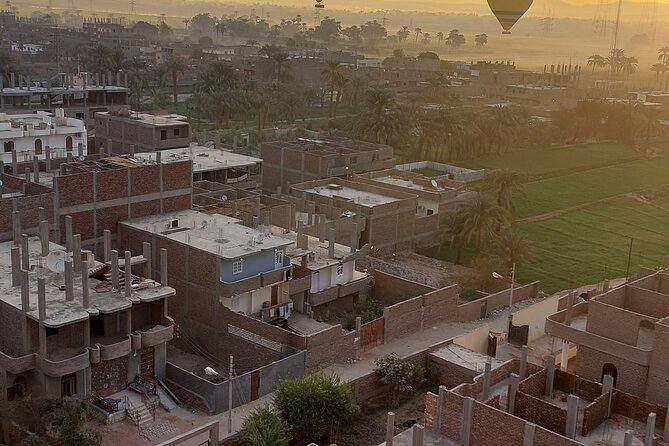 Luxury Hot Air Balloon Ride Over Luxor - Landing, certificate, and the ride back