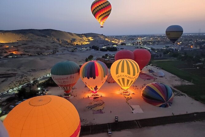 Luxury Sunrise Balloon ride in Luxor -VIP - What you can see from the balloon
