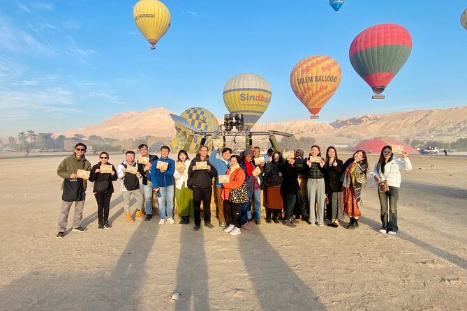 Luxury Sunrise Hot Air Balloon ride luxor with pick up & drop off - Key points before you book