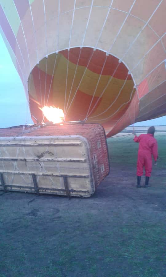 Maasai Mara: Hot Air Balloon Safari & Champagne Breakfast - Sunrise above the reserve for 70 minutes