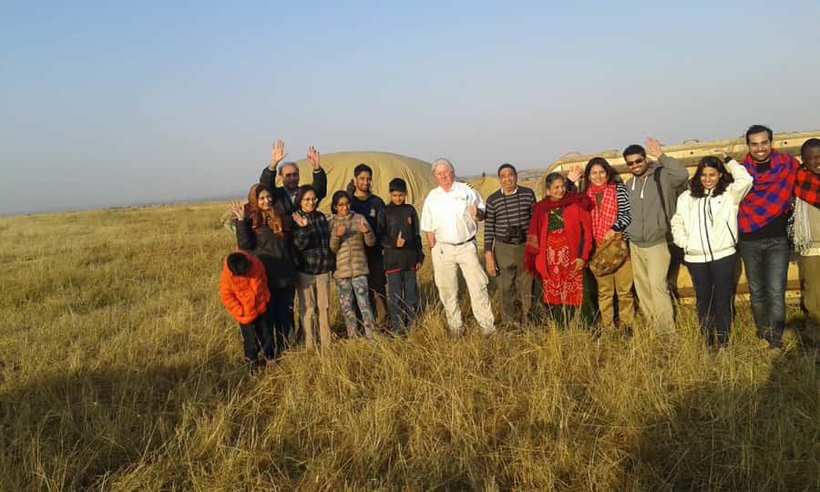 Maasai Mara: Hot Air Balloon Safari & Champagne Breakfast - The open-Jeep return and possible game viewing