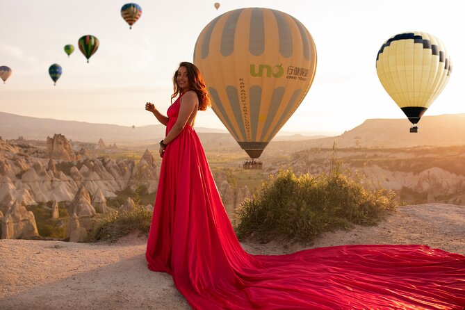 Magical Cappadocia Photoshoot with a Professional Photographer - The flying dress, reels, and photo delivery
