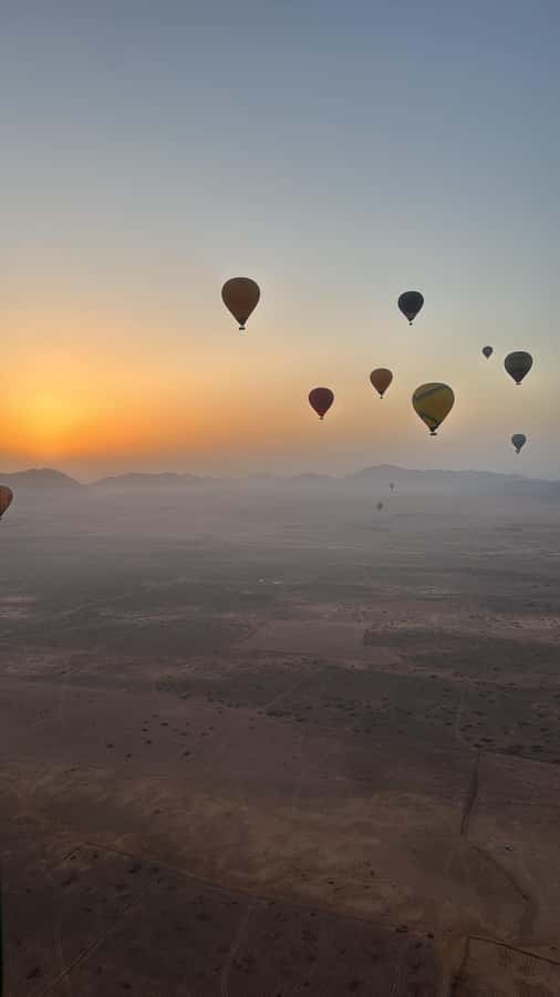 Marrakech: Balloon Flight with Berber Breakfast & Camel Ride - Leaving Marrakech before sunrise