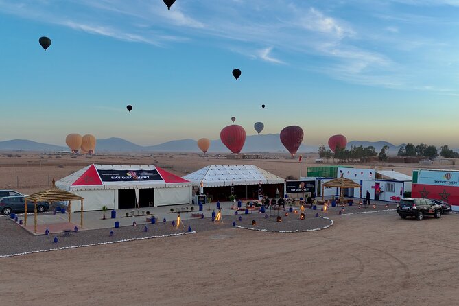 Marrakech: Hot Air Balloon at Sunrise - The Berber breakfast after landing