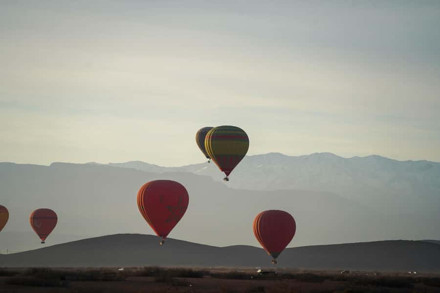 Marrakech: Hot Air Balloon Flight & Camel Ride - Communication, languages, and planning