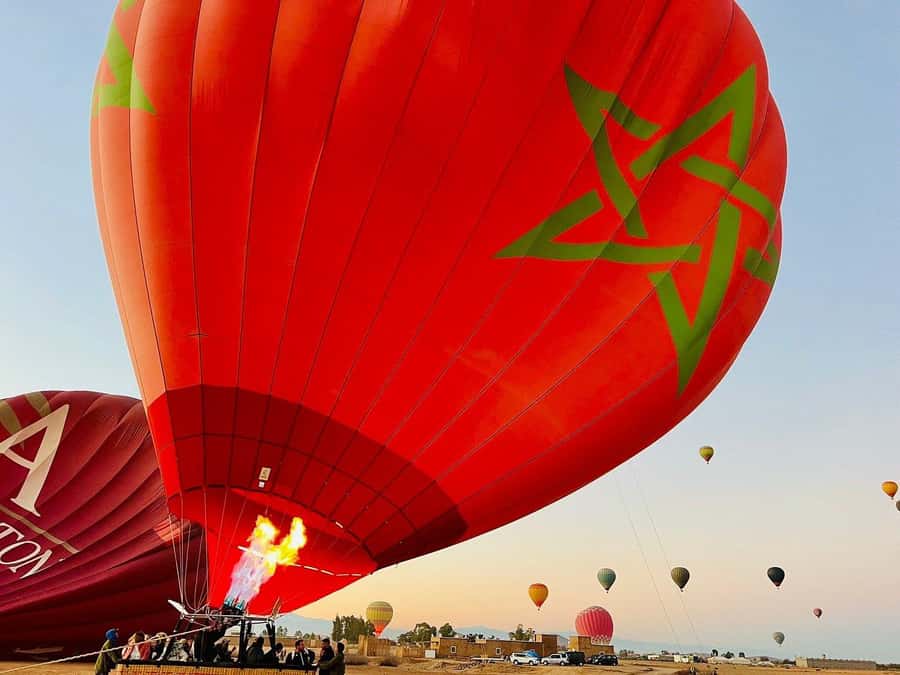 Marrakech: Hot Air Balloon Ride with Breakfast & Transfer - Key points at a glance