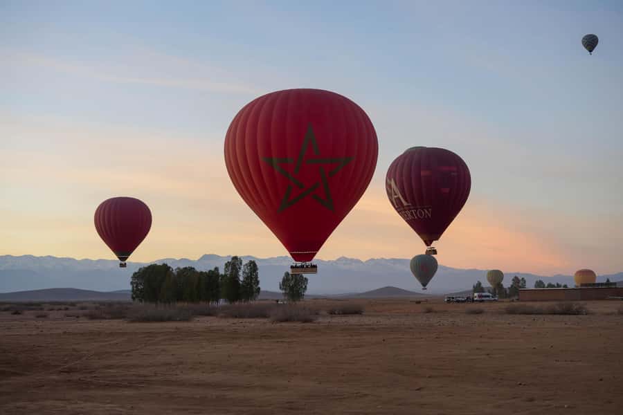 Marrakech: Hot Air Balloon Ride with Breakfast & Transfer - A quiet start outside Marrakech