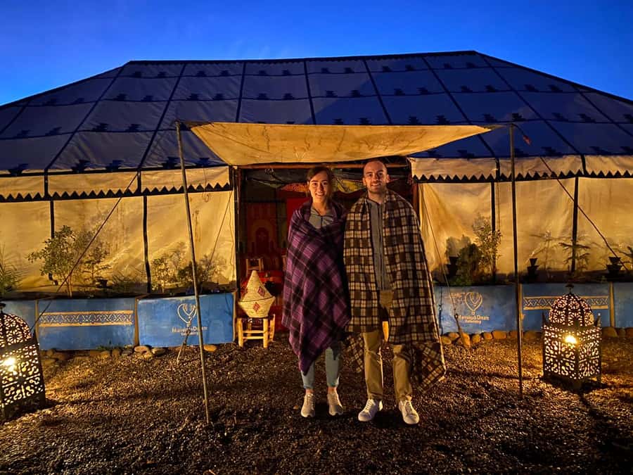 Marrakech: Hot Air Balloon Ride with Traditional Breakfast - Landing gently, then eating well