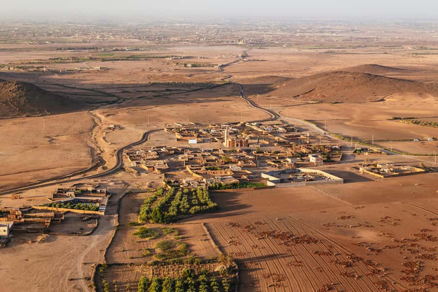 Marrakech: Shared Balloon Flight with Tea - The early pickup and drive beyond Marrakech