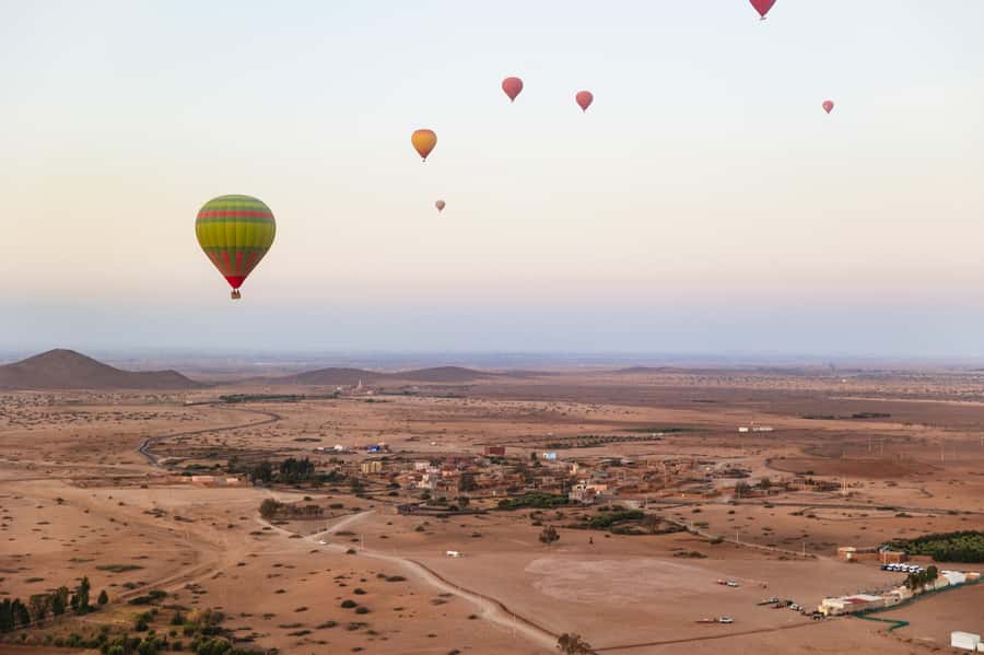 Marrakech: Shared Balloon Flight with Tea - Sunrise, Atlas Mountain views, and the flight itself