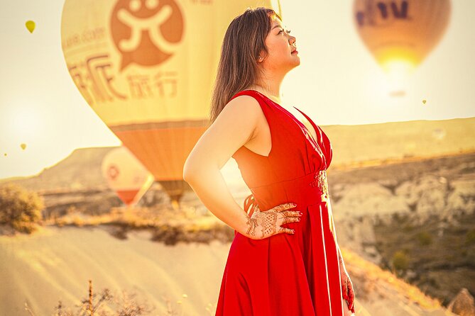 Marriage Proposal and Photoshoot in Cappadocia with Balloon view - Privacy makes the moment easier
