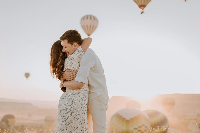 Marriage Proposal and Photoshoot in Cappadocia with Balloon view - Weather is part of the decision