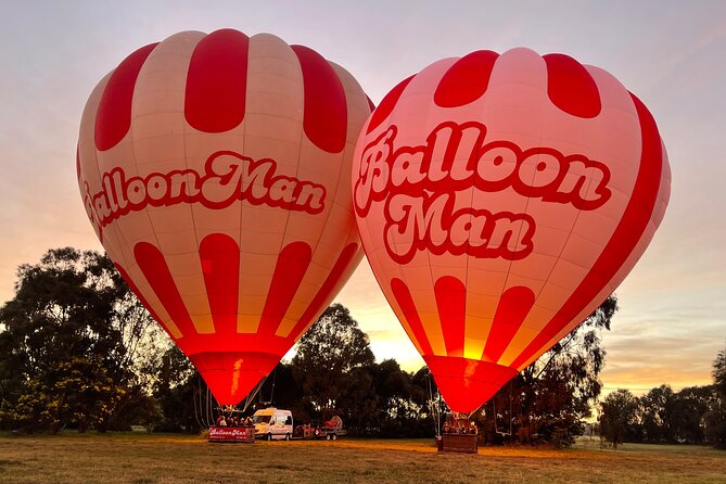 Melbourne Premium Balloon Flight plus 5-Star champagne breakfast - Seeing Melbourne before the streets get busy