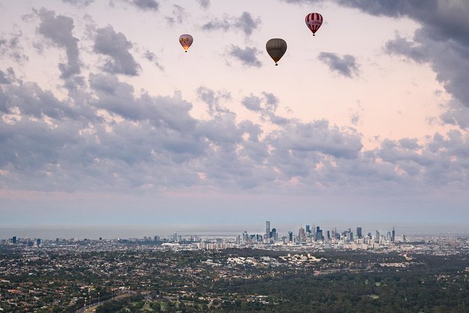 Melbourne sunrise balloon flight & champagne breakfast - Meeting at Sofitel before sunrise