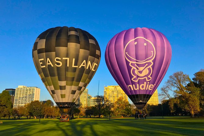 Melbourne sunrise balloon flight only - The basket, the group, and the family question
