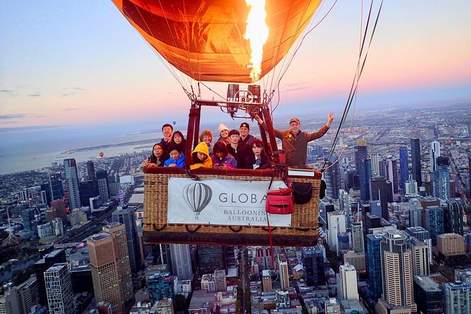 Melbourne Sunrise Hot Air Balloon Ride with GoPro Photos - Key points at a glance