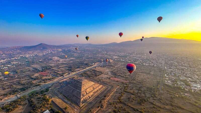 Mexico City: Balloon Flight, Teotihuacan & Guadalupe Shrine - Walking Teotihuacan with time for the big monuments