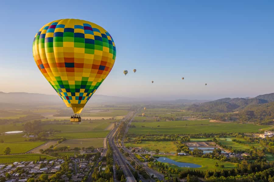 Napa Valley: Hot Air Balloon Adventure - Mount Saint Helena and the Wider View