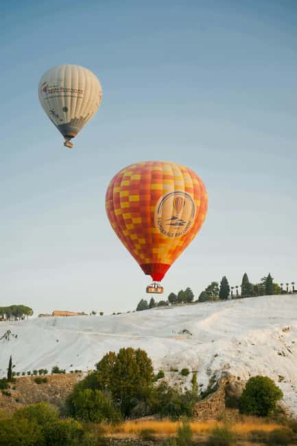 Pamukkale/Cappadocia: Hot Air Balloon Flight /Hotel Transfer - Why Pamukkale looks different from a balloon