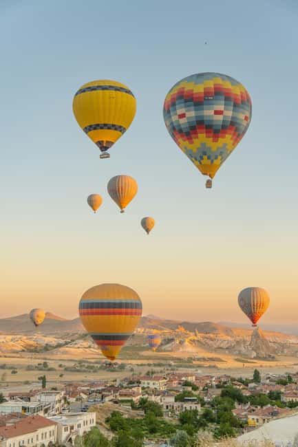 Pamukkale/Cappadocia: Hot Air Balloon Flight /Hotel Transfer - One hour in the air, with weather in charge