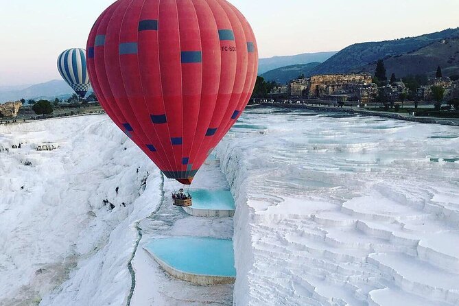 Pamukkale Hot Air Balloon Ride Certificate and 2 Meals in Antalya - What the extra admission fees mean