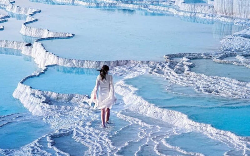 Pamukkale Hot Air Balloon Tour from Antalya, Alanya, Side - Hierapolis, the Necropolis, and the ancient setting