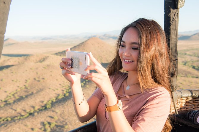 Phoenix Afternoon Hot Air Balloon Ride with Bubbly + Charcuterie - Safety, comfort, and who should book