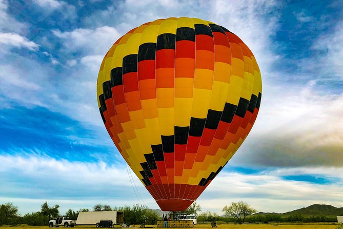 Phoenix area Hot Air Balloon Ride on the Largest Balloon in USA - Champagne and breakfast after landing