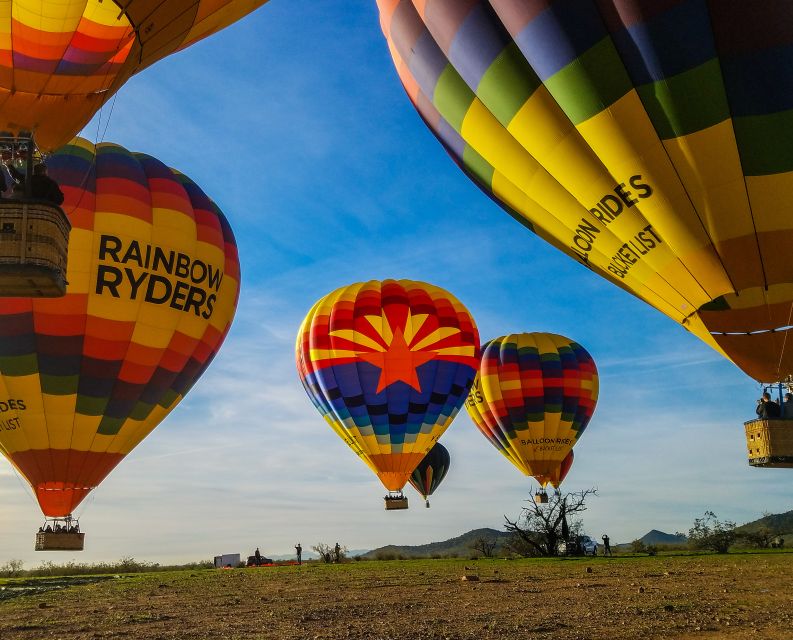 Phoenix: Hot Air Balloon Flight with Champagne - Takeoff is gentle, not a theme-park launch