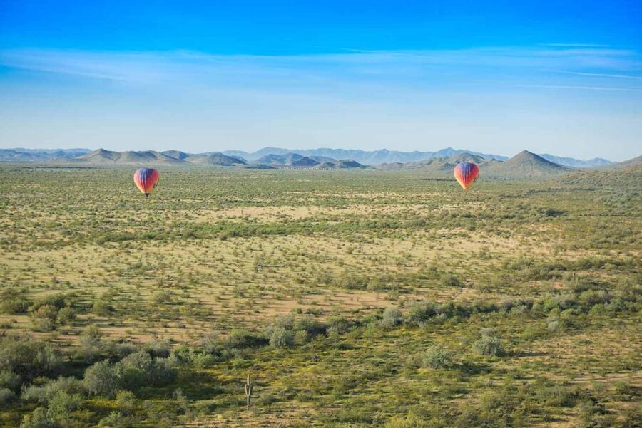 Phoenix: Hot Air Balloon Ride with Champagne and Catering - Key points to know before you book