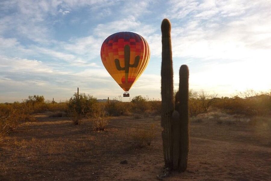 Phoenix: Hot Air Balloon Ride with Champagne and Catering - Weather, timing, and comfort