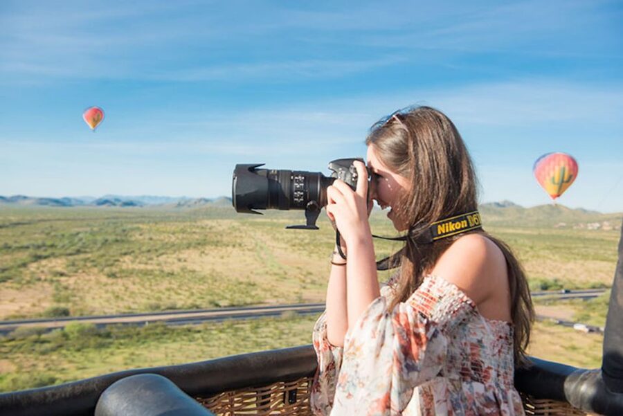 Phoenix: Hot Air Balloon Ride with Champagne and Catering - The early pickup and Deer Valley Airport meeting point