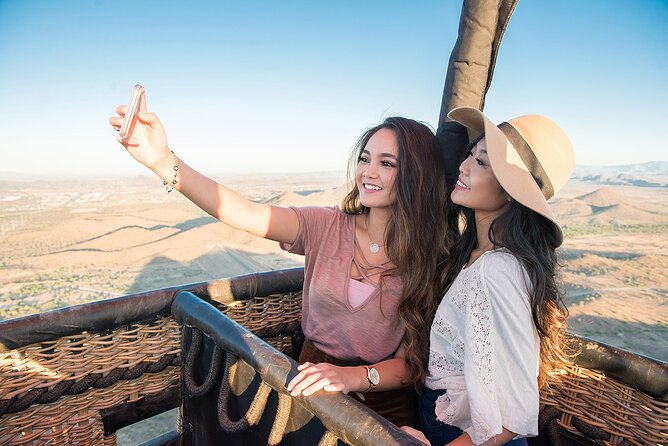 Phoenix Morning Hot Air Balloon Ride with Bubbly + Breakfast - Landing and the balloonists ceremony