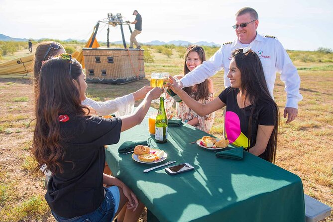 Phoenix Morning Hot Air Balloon Ride with Bubbly + Breakfast - Is the $260.51 price good value?