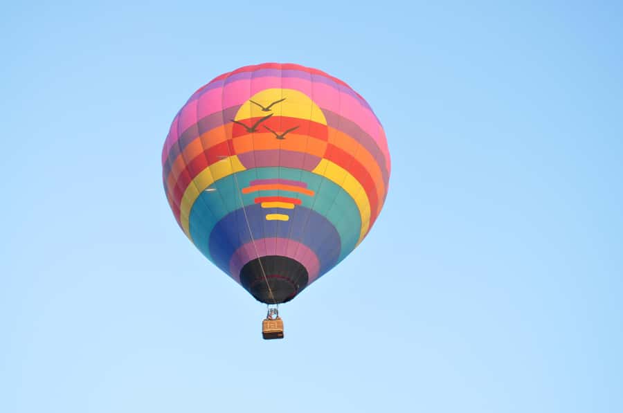 Phoenix: Sunrise Hot Air Balloon Tour - A sunrise over the Sonoran Desert